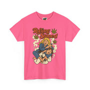 Ladies Retro Rolling Stoned Unisex BJJ/Jiujitsu Tee