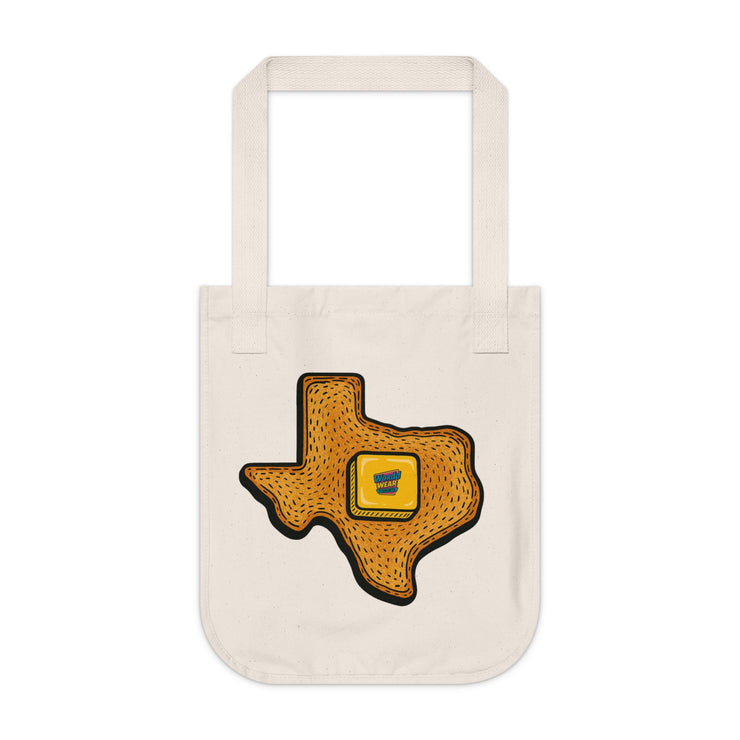 ‘Texas Toast’  Organic Canvas Tote Bag