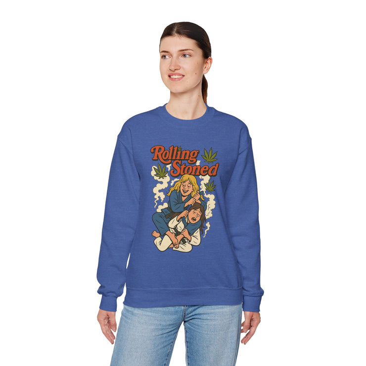 Womens 'Rolling Stoned' BJJ/Jiujitsu sweater
