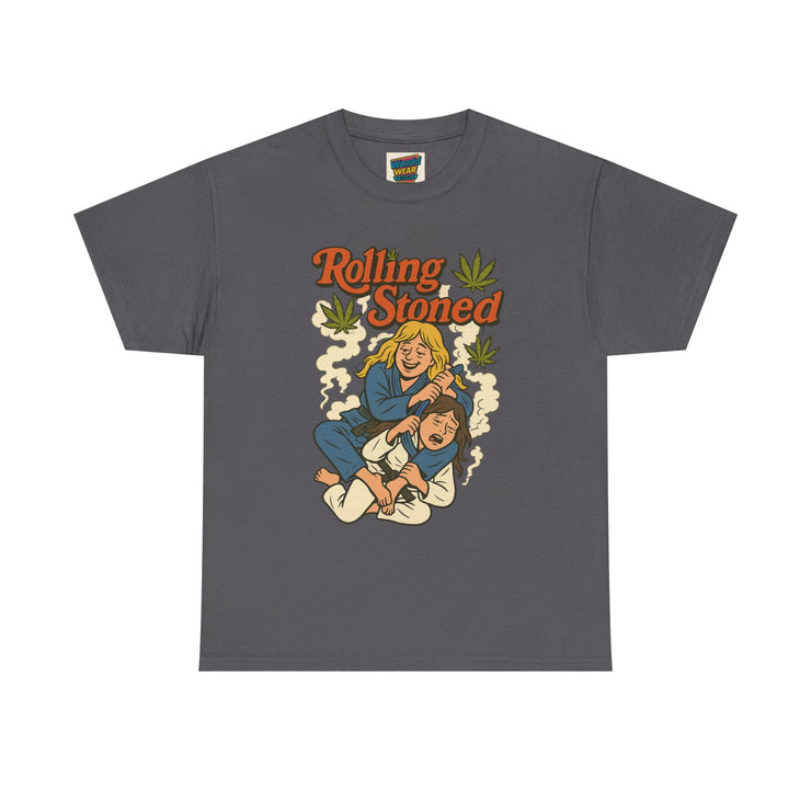 Ladies Retro Rolling Stoned Unisex BJJ/Jiujitsu Tee