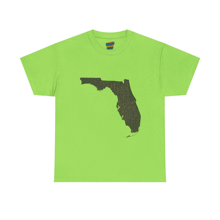 Florida Gator Skin Unisex Heavy Cotton Tee
