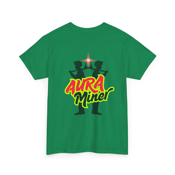 Maxx Aura Farming/Miner Heavy Cotton Tee