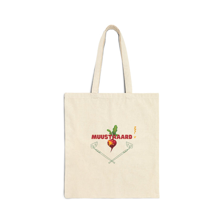 Mustard!  Cotton Canvas Tote Bag