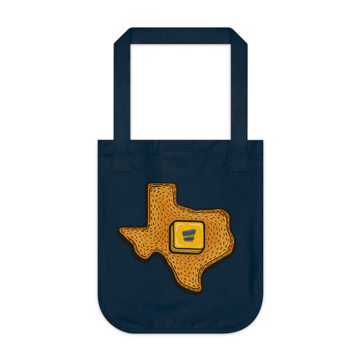 ‘Texas Toast’  Organic Canvas Tote Bag