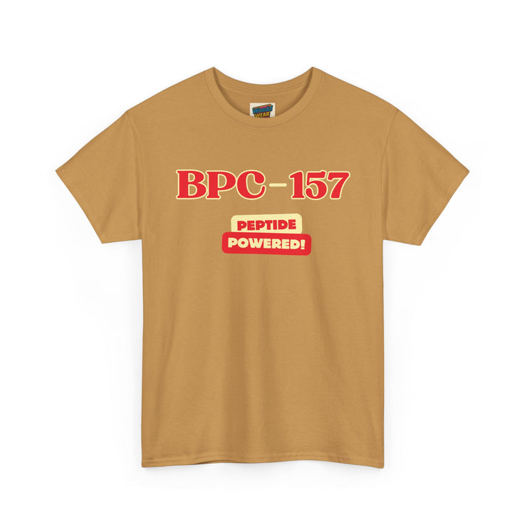Peptide Powered  BPC - 157 Unisex Heavy Cotton Tee