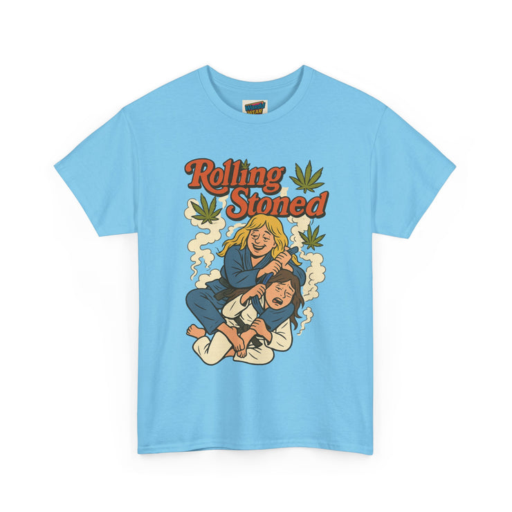 Ladies Retro Rolling Stoned Unisex BJJ/Jiujitsu Tee