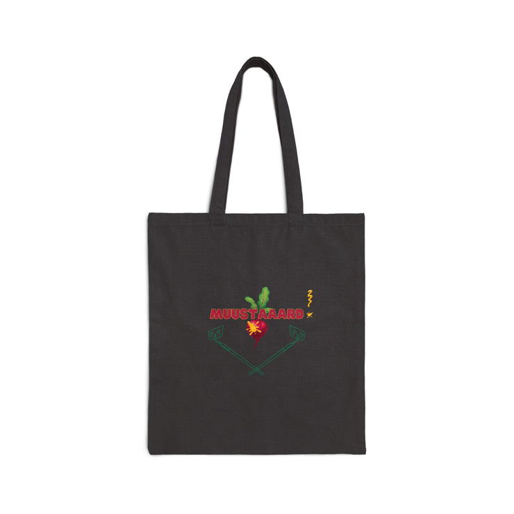 Mustard!  Cotton Canvas Tote Bag