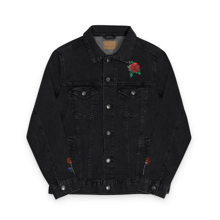 Embroidered 'Papacita' Denim Jacket