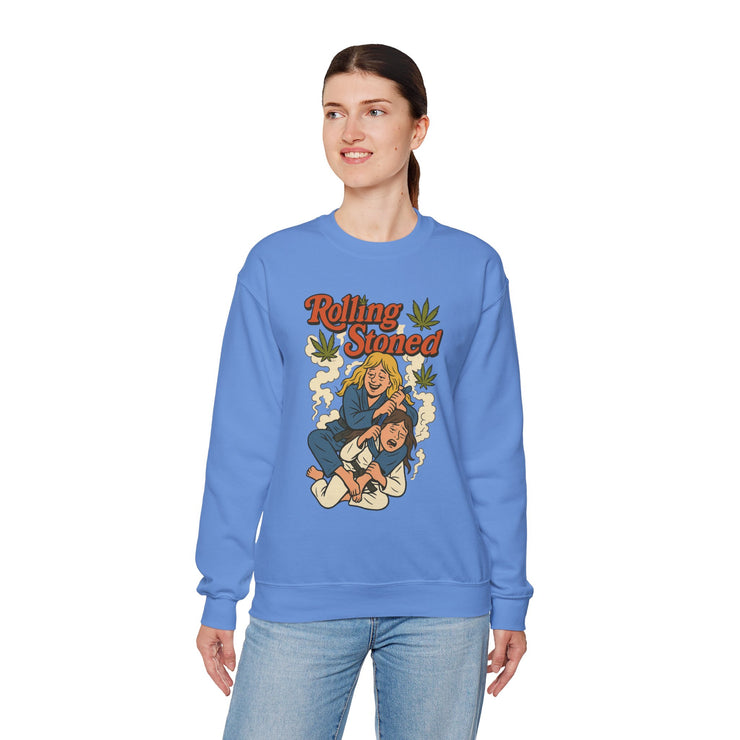 Womens 'Rolling Stoned' BJJ/Jiujitsu sweater