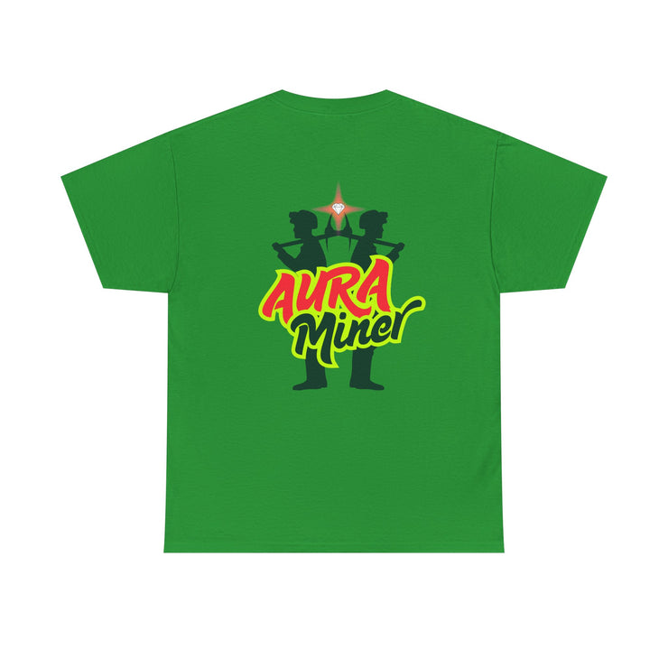 Maxx Aura Farming/Miner Heavy Cotton Tee