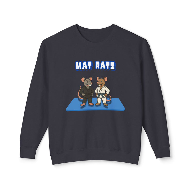 Mat Ratz Jiu-Jitsu Sweatshirt – Kids/Adult BJJ Crewneck | Brazilian Jiu-Jitsu Lifestyle Hoodie
