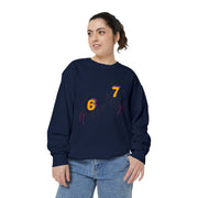 Colorful '6ix7even' Unisex Sweatshirt – Cozy Streetwear Essential