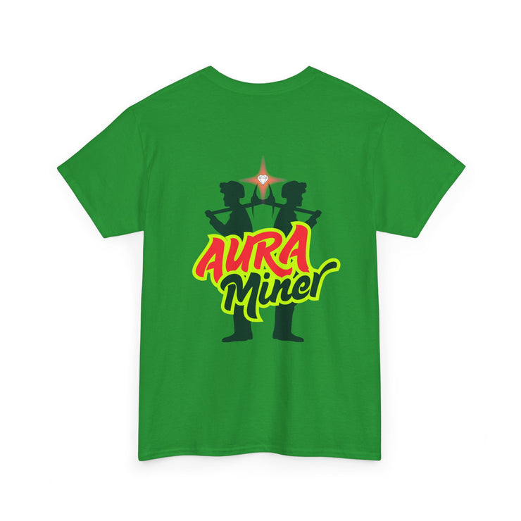 Maxx Aura Farming/Miner Heavy Cotton Tee