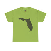 Florida Gator Skin Unisex Heavy Cotton Tee