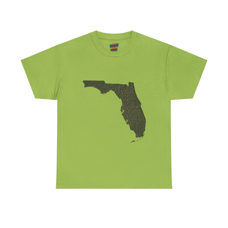 Florida Gator Skin Unisex Heavy Cotton Tee