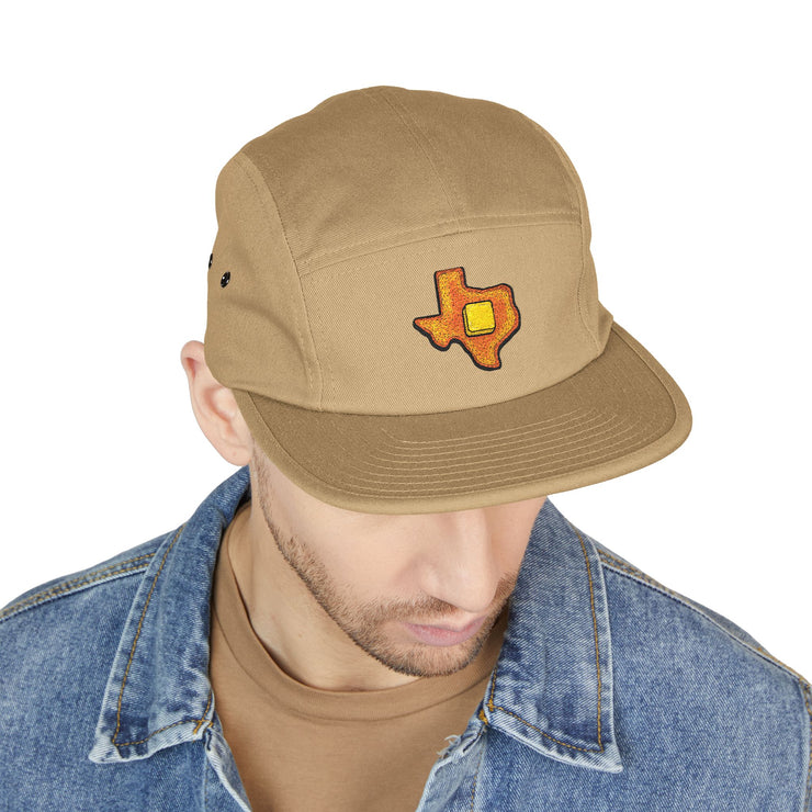 ‘Texas Toast’ Embroidered 5 Panel Cap