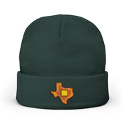 Texas Toast Embroidery Beanie