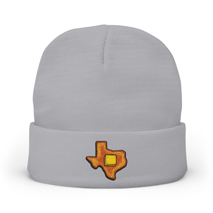 Texas Toast Embroidery Beanie