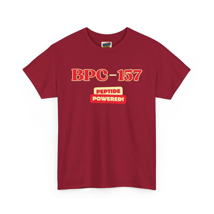 Peptide Powered  BPC - 157 Unisex Heavy Cotton Tee