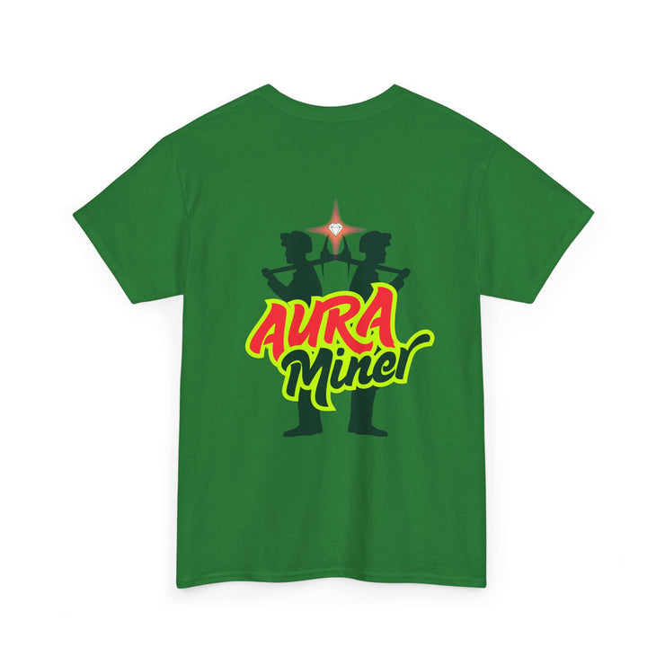 Maxx Aura Farming/Miner Heavy Cotton Tee