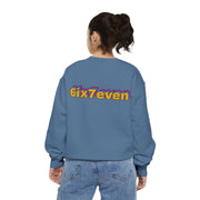 Colorful '6ix7even' Unisex Sweatshirt – Cozy Streetwear Essential