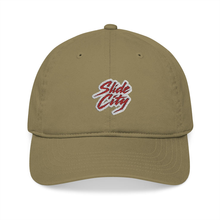 Slide City | Organic Embroidered Baseball Cap | Justin Beiber | Swag |