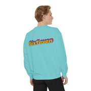 Colorful '6ix7even' Unisex Sweatshirt – Cozy Streetwear Essential