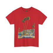 Retro Beach Vibes Unisex Heavy Cotton Tee