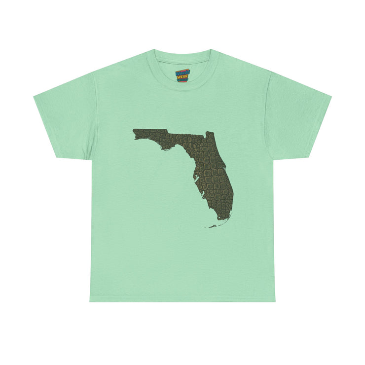 Florida Gator Skin Unisex Heavy Cotton Tee