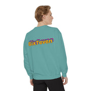 Colorful '6ix7even' Unisex Sweatshirt – Cozy Streetwear Essential