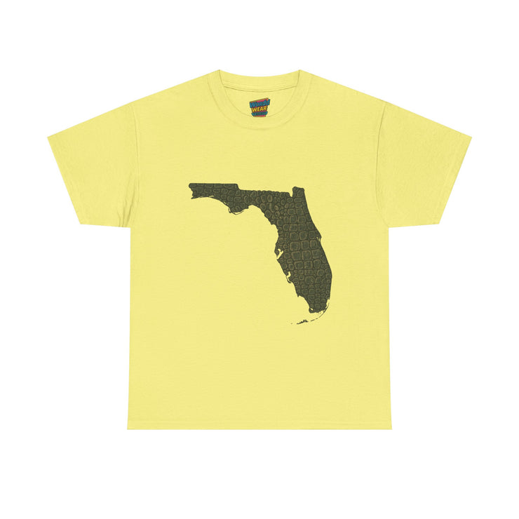 Florida Gator Skin Unisex Heavy Cotton Tee