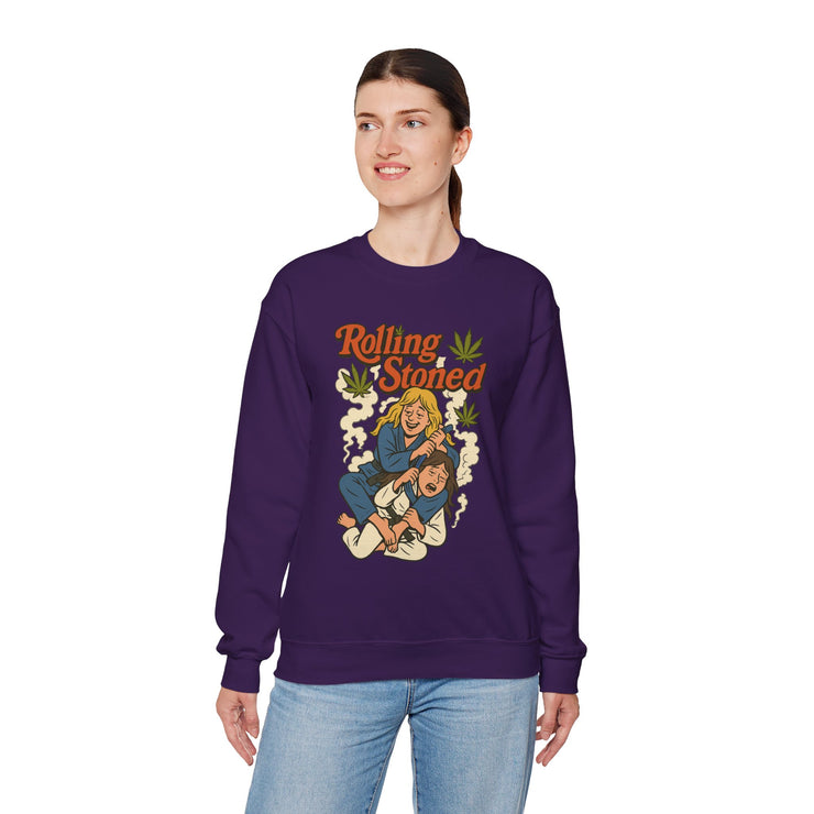 Womens 'Rolling Stoned' BJJ/Jiujitsu sweater