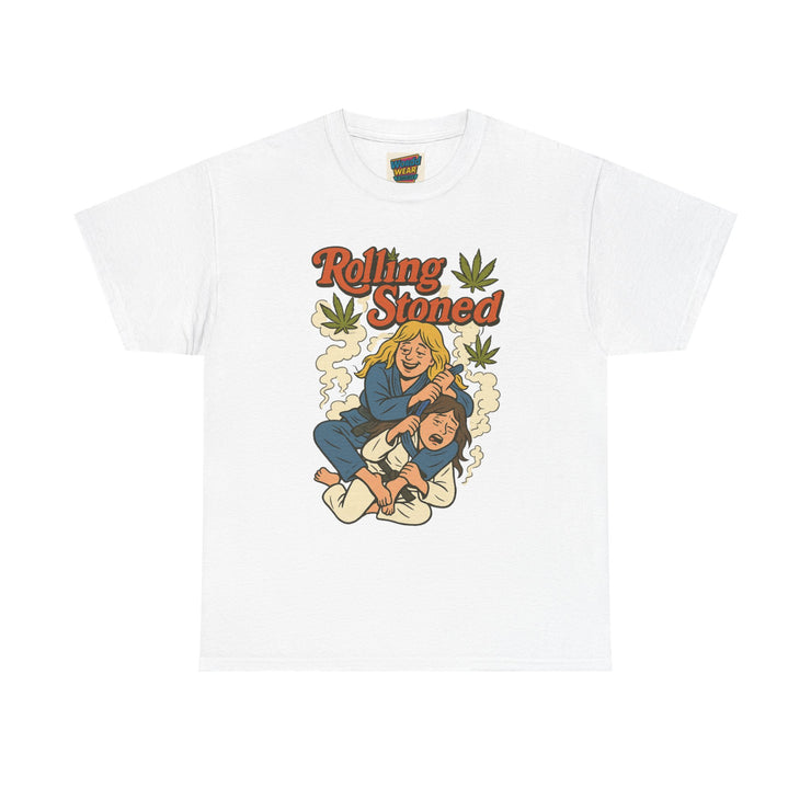 Ladies Retro Rolling Stoned Unisex BJJ/Jiujitsu Tee