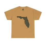 Florida Gator Skin Unisex Heavy Cotton Tee