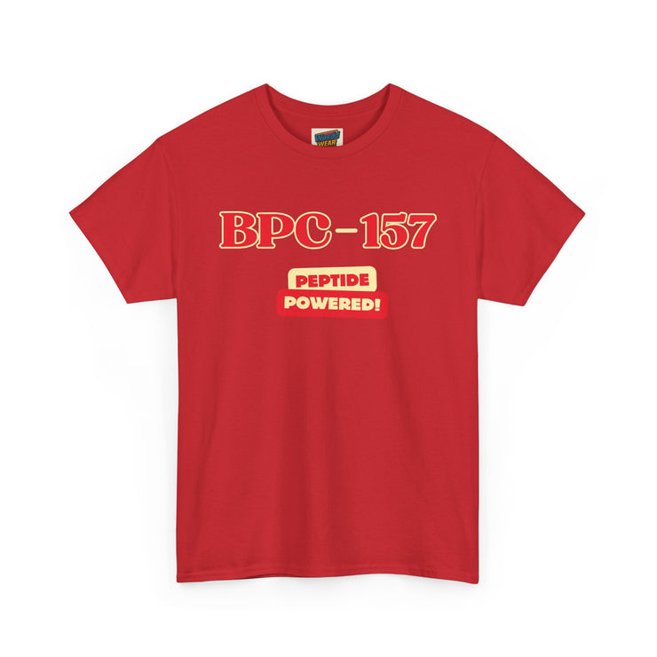 Peptide Powered  BPC - 157 Unisex Heavy Cotton Tee
