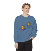 Colorful '6ix7even' Unisex Sweatshirt – Cozy Streetwear Essential