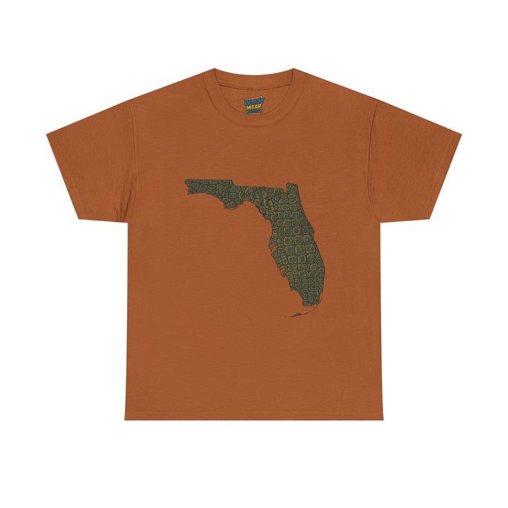 Florida Gator Skin Unisex Heavy Cotton Tee