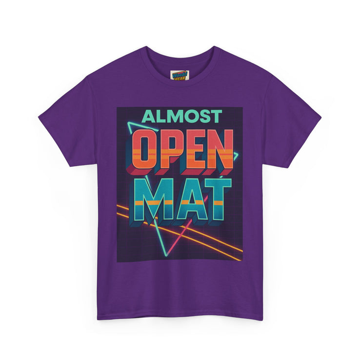 'Almost Open Mat' Unisex Heavy Cotton Tee