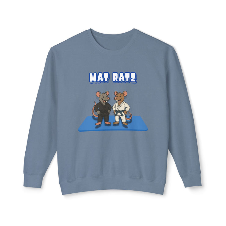Mat Ratz Jiu-Jitsu Sweatshirt – Kids/Adult BJJ Crewneck | Brazilian Jiu-Jitsu Lifestyle Hoodie