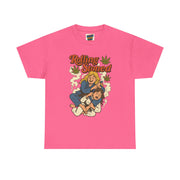 Ladies Retro Rolling Stoned Unisex BJJ/Jiujitsu Tee