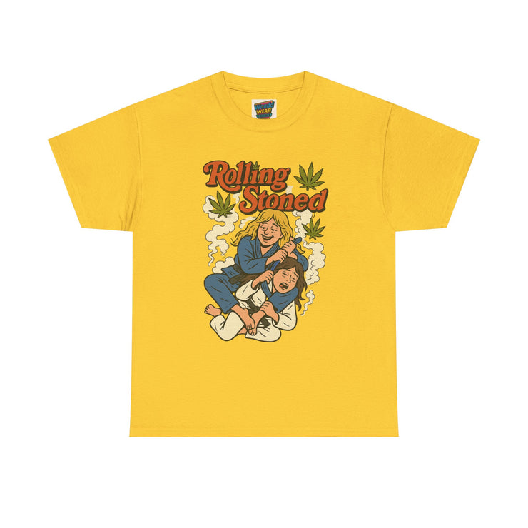 Ladies Retro Rolling Stoned Unisex BJJ/Jiujitsu Tee