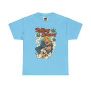 Ladies Retro Rolling Stoned Unisex BJJ/Jiujitsu Tee