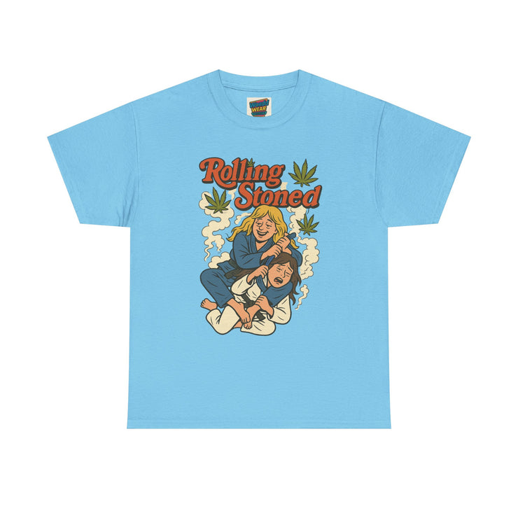 Ladies Retro Rolling Stoned Unisex BJJ/Jiujitsu Tee