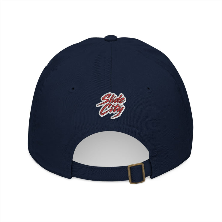 Slide City | Organic Embroidered Baseball Cap | Justin Beiber | Swag |