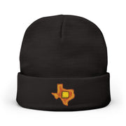 Texas Toast Embroidery Beanie