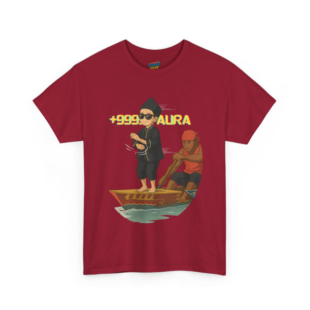 Aura Farming +9999 Unisex Streetwear Tee