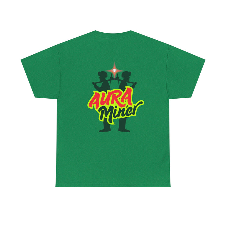 Maxx Aura Farming/Miner Heavy Cotton Tee