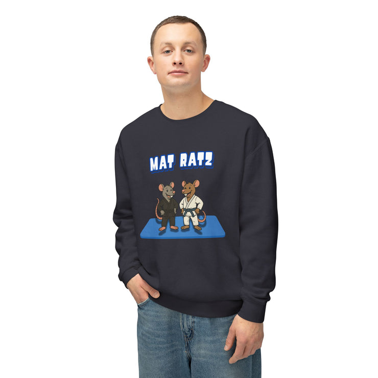 Mat Ratz Jiu-Jitsu Sweatshirt – Kids/Adult BJJ Crewneck | Brazilian Jiu-Jitsu Lifestyle Hoodie
