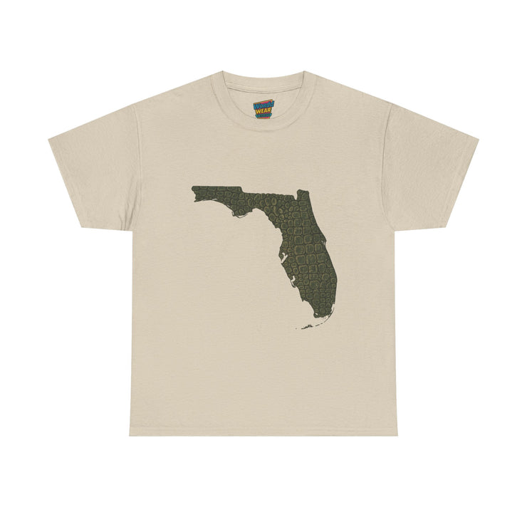 Florida Gator Skin Unisex Heavy Cotton Tee