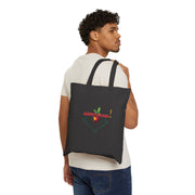 Mustard!  Cotton Canvas Tote Bag